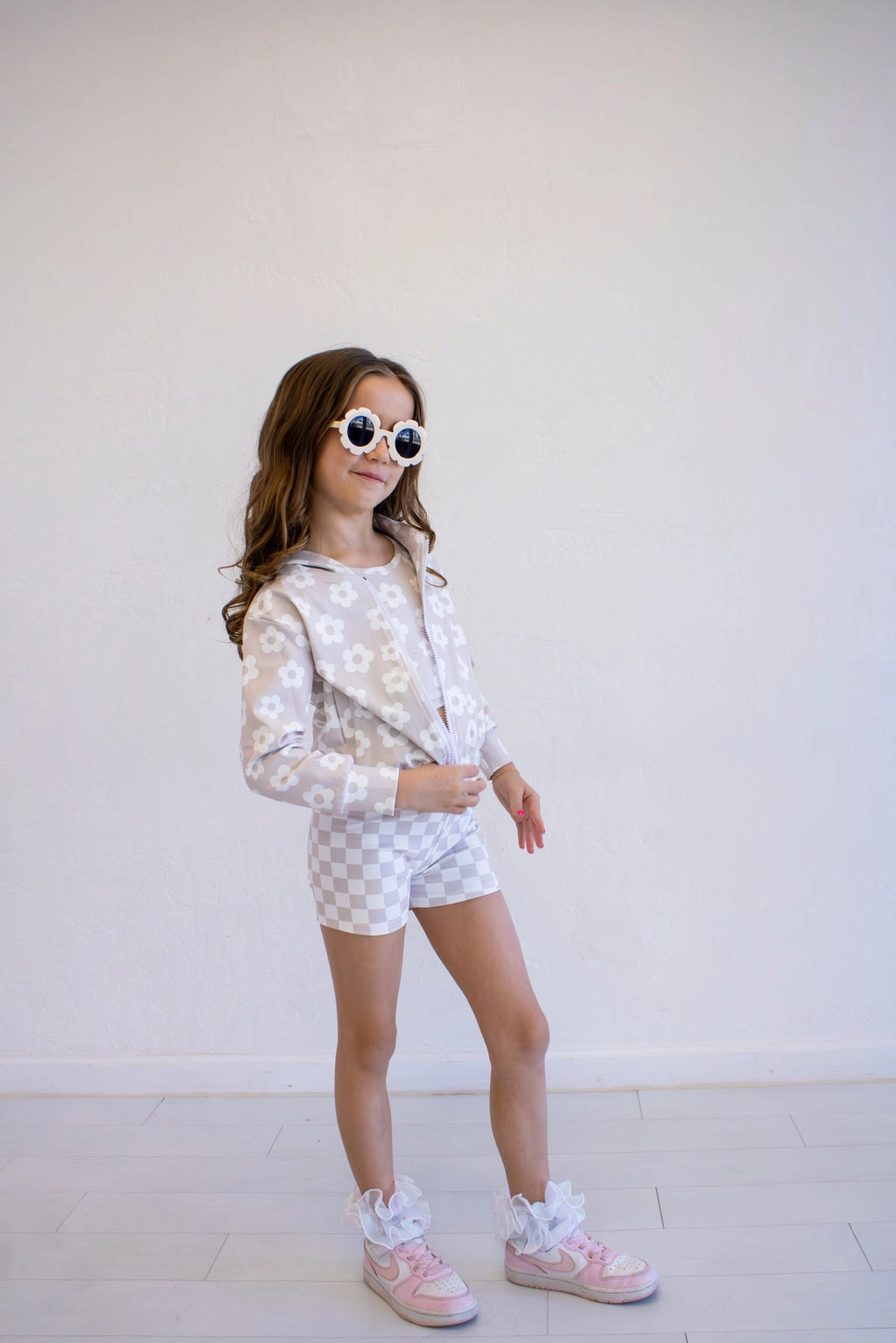 Pretty in Motion- Neutral Bloom 2-piece Set